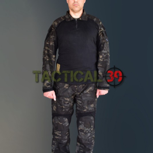 Тактический костюм лето темный мкльтикам